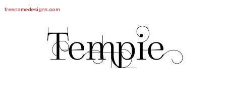 Decorated Name Tattoo Designs Tempie Free