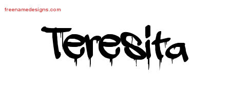 Graffiti Name Tattoo Designs Teresita Free Lettering