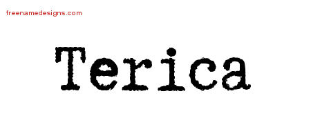 Typewriter Name Tattoo Designs Terica Free Download