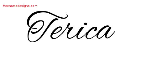 Cursive Name Tattoo Designs Terica Download Free