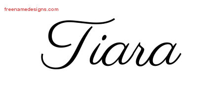 Classic Name Tattoo Designs Tiara Graphic Download