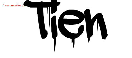 Graffiti Name Tattoo Designs Tien Free Lettering
