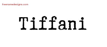 Typewriter Name Tattoo Designs Tiffani Free Download Typewriter Name Tattoo Designs Tiffani Free Download