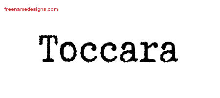 Typewriter Name Tattoo Designs Toccara Free Download