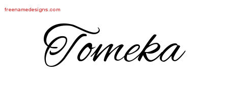 Cursive Name Tattoo Designs Tomeka Download Free