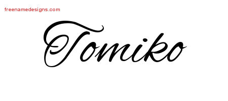 Cursive Name Tattoo Designs Tomiko Download Free