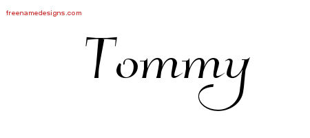 Elegant Name Tattoo Designs Tommy Download Free