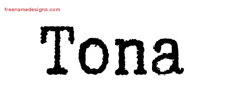 Typewriter Name Tattoo Designs Tona Free Download