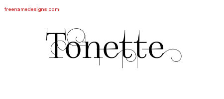 Decorated Name Tattoo Designs Tonette Free