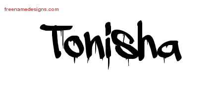 Graffiti Name Tattoo Designs Tonisha Free Lettering