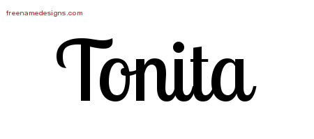 Handwritten Name Tattoo Designs Tonita Free Download