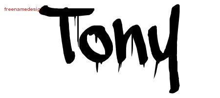 Graffiti Name Tattoo Designs Tony Free