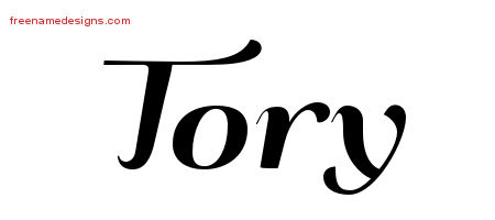 Art Deco Name Tattoo Designs Tory Graphic Download