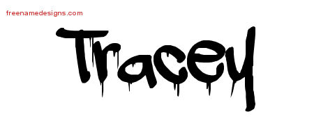 Graffiti Name Tattoo Designs Tracey Free Lettering