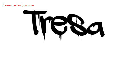 Graffiti Name Tattoo Designs Tresa Free Lettering