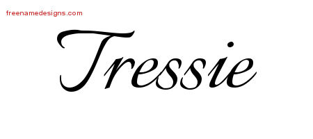Calligraphic Name Tattoo Designs Tressie Download Free