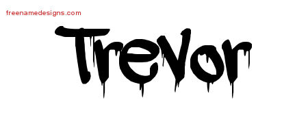 Graffiti Name Tattoo Designs Trevor Free