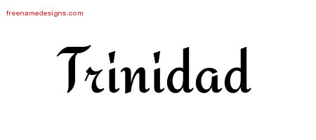 Calligraphic Stylish Name Tattoo Designs Trinidad Download Free