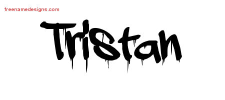 Graffiti Name Tattoo Designs Tristan Free
