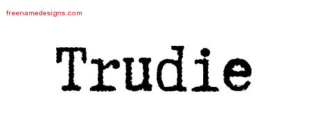 Typewriter Name Tattoo Designs Trudie Free Download
