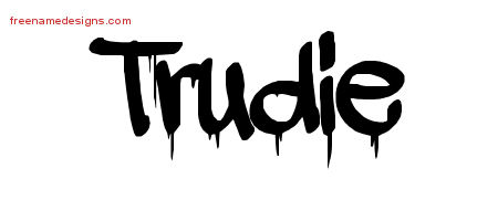 Graffiti Name Tattoo Designs Trudie Free Lettering