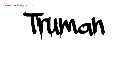 Graffiti Name Tattoo Designs Truman Free