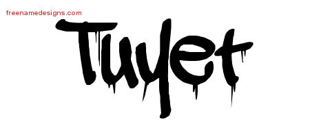 Graffiti Name Tattoo Designs Tuyet Free Lettering