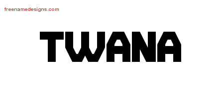 Titling Name Tattoo Designs Twana Free Printout