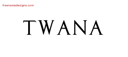 Regal Victorian Name Tattoo Designs Twana Graphic Download