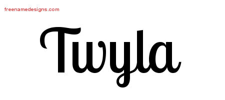 Handwritten Name Tattoo Designs Twyla Free Download
