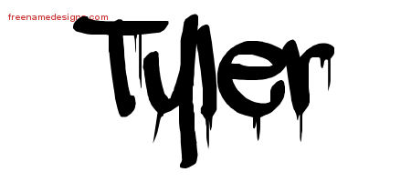 Graffiti Name Tattoo Designs Tyler Free