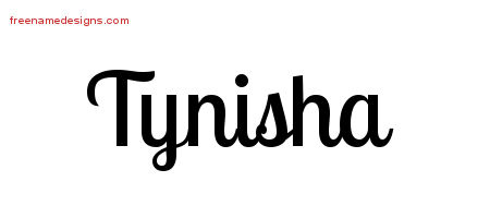 Handwritten Name Tattoo Designs Tynisha Free Download