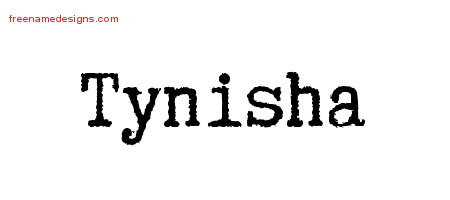Typewriter Name Tattoo Designs Tynisha Free Download