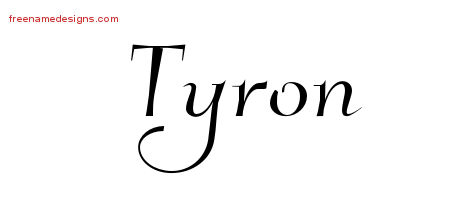 Elegant Name Tattoo Designs Tyron Download Free