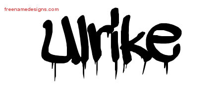 Graffiti Name Tattoo Designs Ulrike Free Lettering