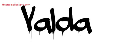 Graffiti Name Tattoo Designs Valda Free Lettering