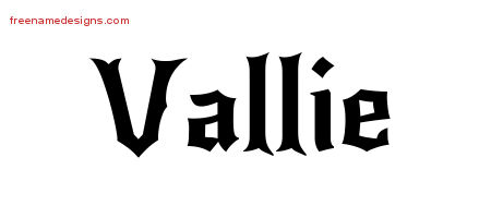 Gothic Name Tattoo Designs Vallie Free Graphic