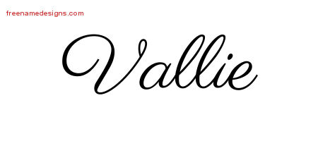 Classic Name Tattoo Designs Vallie Graphic Download