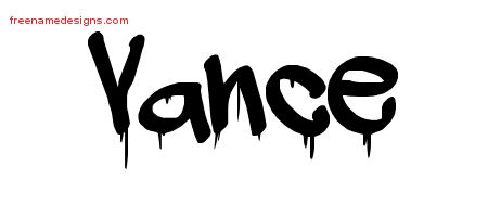Graffiti Name Tattoo Designs Vance Free