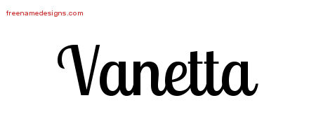 Handwritten Name Tattoo Designs Vanetta Free Download