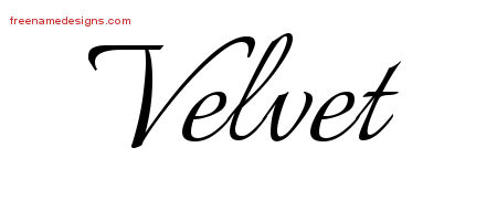 Calligraphic Name Tattoo Designs Velvet Download Free