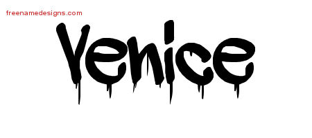 Graffiti Name Tattoo Designs Venice Free Lettering