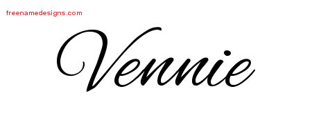 Cursive Name Tattoo Designs Vennie Download Free