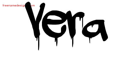 Graffiti Name Tattoo Designs Vera Free Lettering