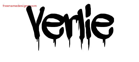 Graffiti Name Tattoo Designs Verlie Free Lettering