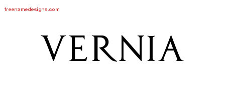 Regal Victorian Name Tattoo Designs Vernia Graphic Download