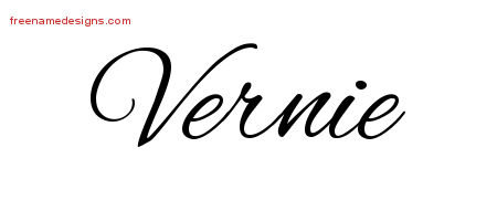 Cursive Name Tattoo Designs Vernie Download Free