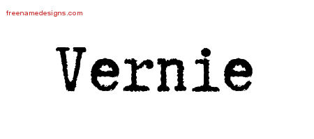 Typewriter Name Tattoo Designs Vernie Free Download
