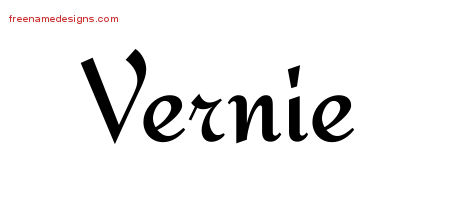Calligraphic Stylish Name Tattoo Designs Vernie Download Free