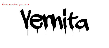 Graffiti Name Tattoo Designs Vernita Free Lettering